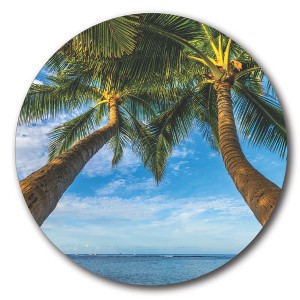 Courtside Market Global Wonders Photography Collection by Courtside Market, A Perfect View 15x15 Statement Piece Wood Décor - 1 of 2