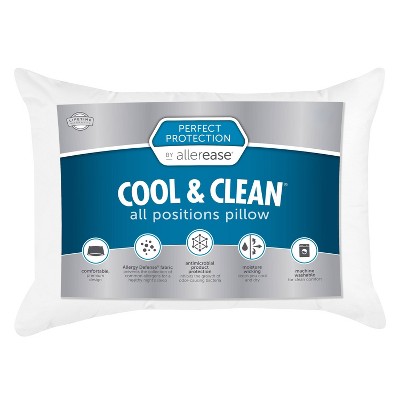 Standard/Queen Perfect Protection Cool & Clean All Positions Bed Pillow - Allerease