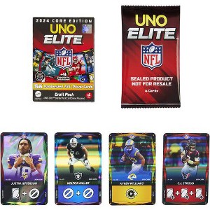 Mattel - Mattel Games - UNO: Elite NFL 2024 Core Edition Draft Pack - 1 of 4