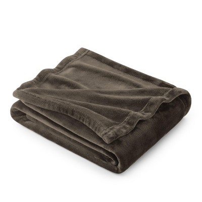 Bedsure | Flannel Blanket Solid 300GSM Soft Fuzzy Plush  Bed Blanket
