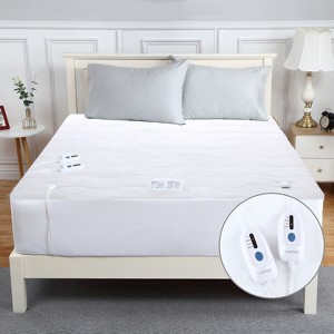 Coucheta Heated Mattress Pad, Fast Heating Quilted Mattress Pad with 5 Heat Settings, 10H Auto Shut-Off & Overheating Protection, Multiple Sizes - 1 of 4