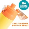 Bentology Stainless Steel 13oz Insulated Water Bottle - Reusable Spill Proof BPA-Free, Fits in Most Lunch Boxes - Keeps Drinks Colder - Yellow & - 4 of 4