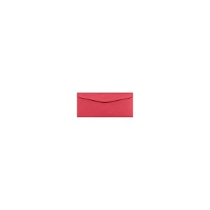 LUX #9 Regular Envelopes 3 7/8" x 8 7/8" Holiday Red 50 Qty WS-2034-50 - 1 of 1
