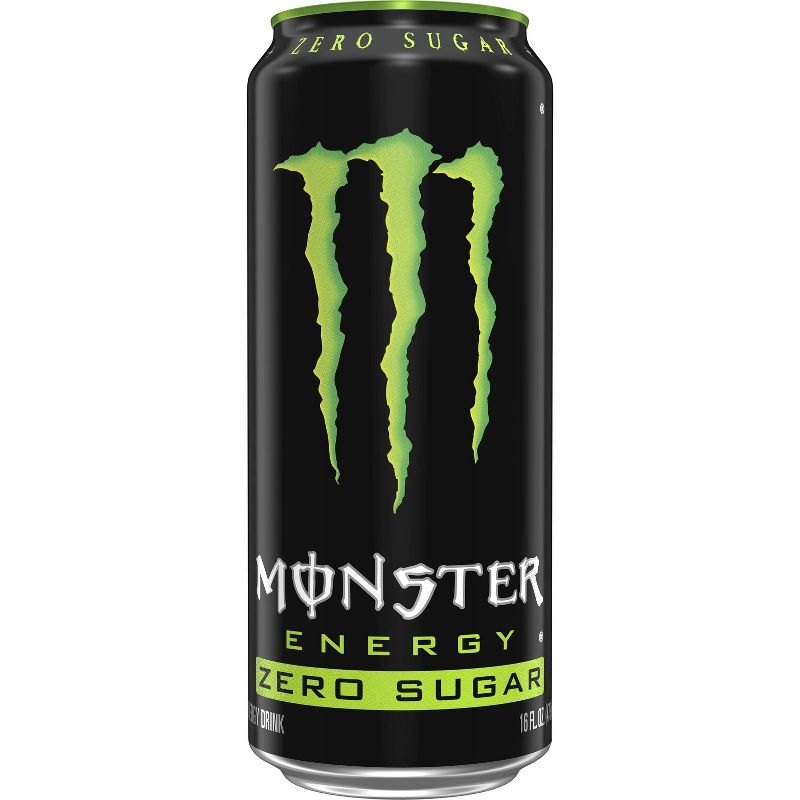Monster Energy Zero Sugar - 16 fl oz can, 1 of 4