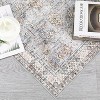 Hallway Runner Rug Long Rug Runner Washable Non-Slip Carpet for Kitchen Entryway Laundry Bedroom, Vintage Accent - 4 of 4
