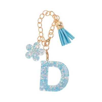 Unique Bargains Flower Heart Sequin Letter Water Cup Pendant Pink 1 Pc