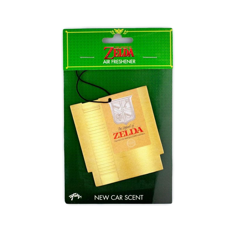 Just Funky The Legend Of Zelda Official NES Cartridge Air Freshener | New Car Scent, 1 of 8