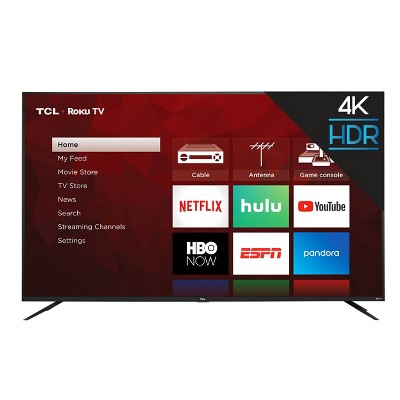 TCL 75&#34; Class 4-Series 4K UHD HDR Smart Roku TV &#8211; 75S435