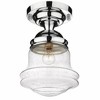 Z-Lite Vaughn 1 - Light Flush Mount in  Chrome - 3 of 4