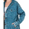 Women's Oversized Vintage Washed Shacket - ZENANA - 2 of 2