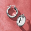 Ross-Simons Italian Sterling Silver Hoop Earrings - 4 of 4