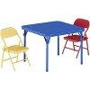 Coucheta Foldable Activity Table for Boys Girls, Folding Table and Chairs Set, Activity Table and Chairs Set for Dining Room,Daycare,Classrooms - 2 of 4