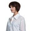 Alilang 11 Inch Short Layered Pixie Cut Wigs for Women Synthetic Layered Highlight Wigs with Bangs for Styling - 3 of 4