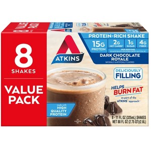 Atkins RTD Shake - Dark Chocolate Royale - 1 of 4