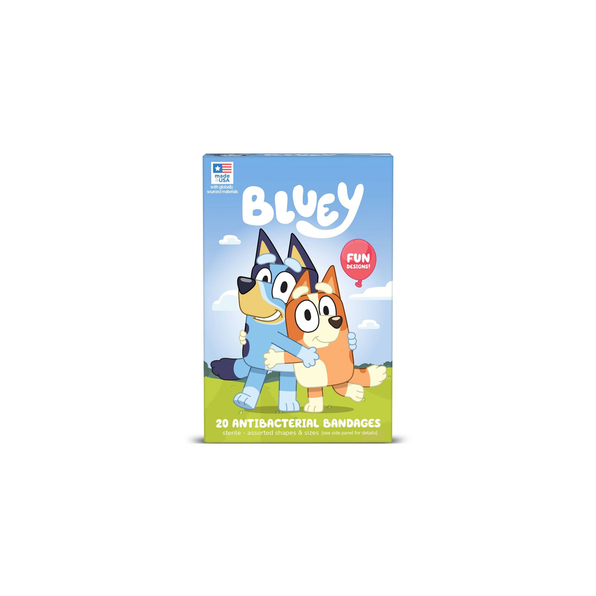 Bluey License Adhesive Bandage - 20ct
