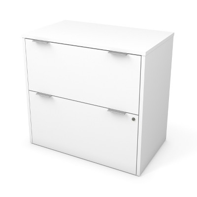 target white file cabinet