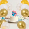 Unique Bargains Latex Party Balloons 10 -12" Round with Ribbon for Party Decorations - 4 of 4
