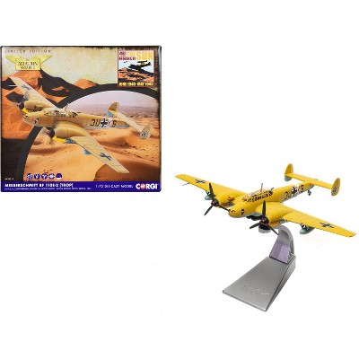Messerschmitt Bf 110E-2 Trop Fighter-Bomber Aircraft German Luftwaffe "The Aviation Archive" Series 1/72 Diecast Model by Corgi