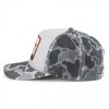 Adult Rainier Beer Grey Camo Mountain Range Patch Foamy Adjustable Hat - 2 of 4