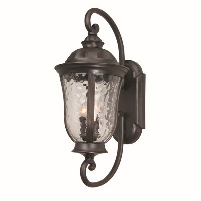 Craftmade Lighting Frances 3 - Light Wall Light in  Oiled Bronze Outdoor