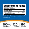 Nutricost Vitamin B1 (Thiamin) Capsules (100 MG) (120 Capsules) - 2 of 4