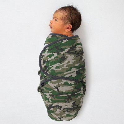 The Peanutshell Camo Elephant 3pack Swaddles, Medium/large Target