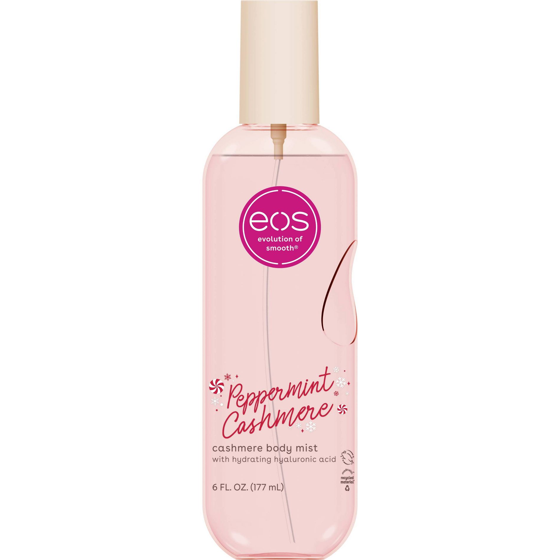 eos Holiday Body Mist - Peppermint Cashmere - 6 fl oz
