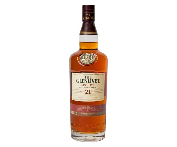The Glenlivet Archive 21 year old Single Malt Scotch Whisky - 750ml Bottle