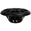 BOSS 6.5" 360W Dual Cone Black Marine Boat Outdoor Audio Speakers, 4pk | MR6B - 4 of 4