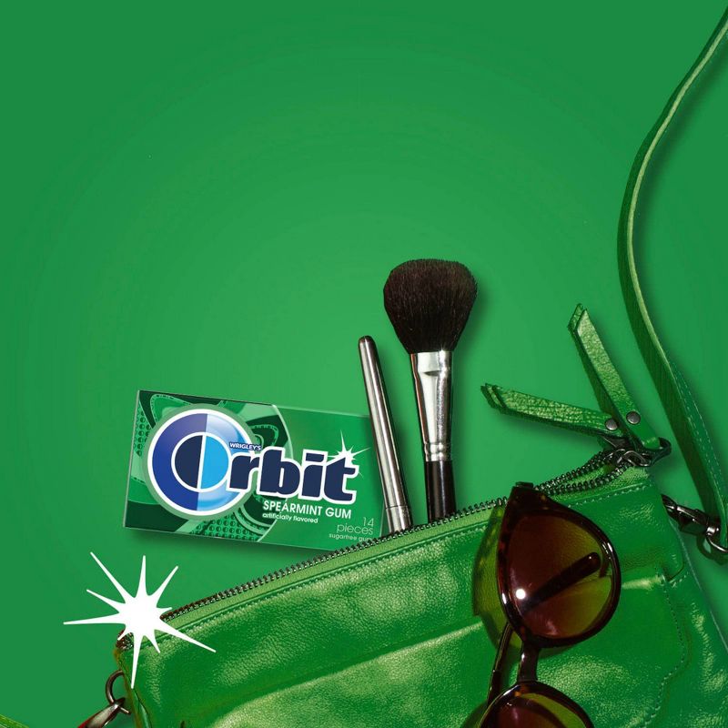 Orbit Spearmint Sugar Free Chewing Gum Bulk Pack- 14ct, 6 of 8