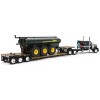 First Gear DCP 1/64 Black Peterbilt 379 w/ Fontaine Renegade Lowboy & Husky Manure Spreader Ages 14+ 60-1588 - 3 of 4