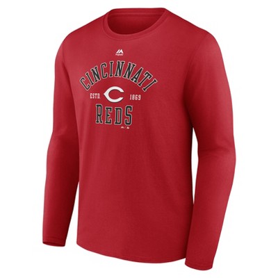 MLB Cincinnati Reds Men's Long Sleeve Core T-Shirt