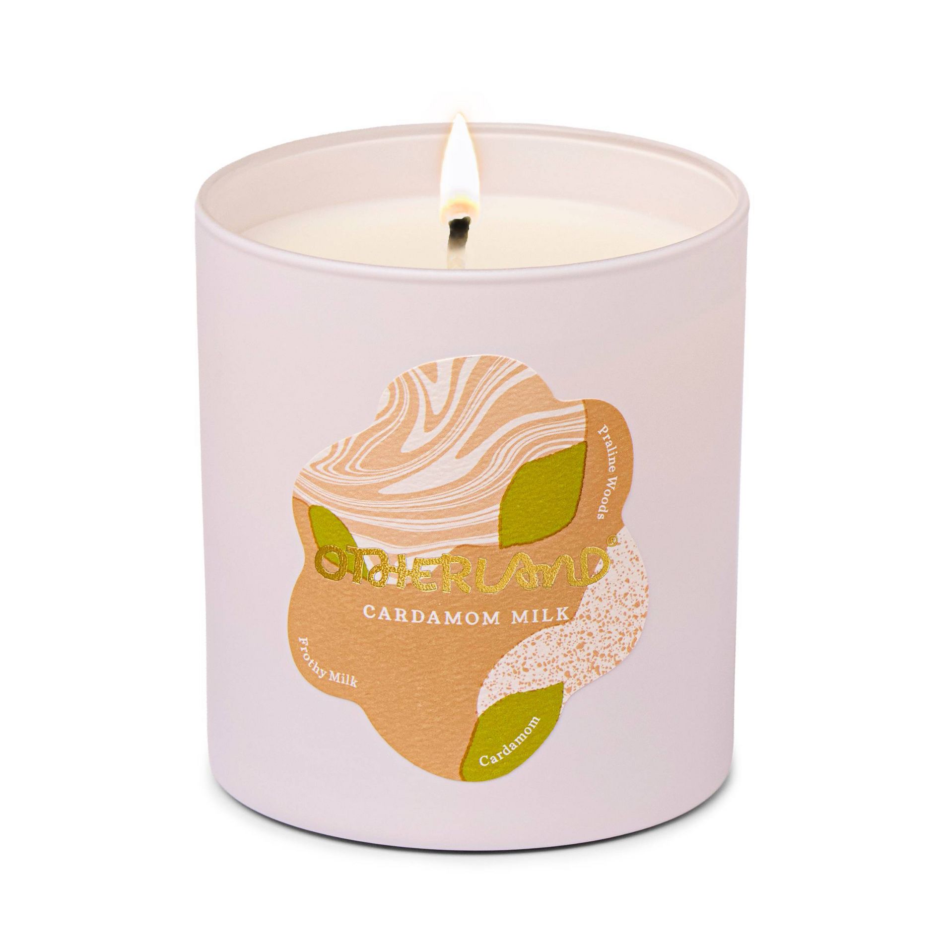 Otherland Glass Cardamom Milk Jar Candle 8oz