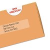 Avery Printable Mailing Seals 1" dia. White 600/Pack 05247 - 3 of 4