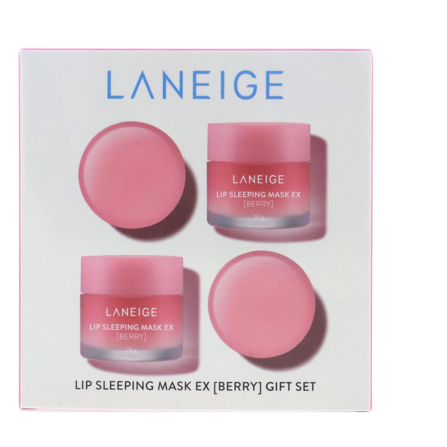 Laneige Lip Sleeping Mask EX, Berry, 4 x 0.68 oz