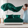 Lycvki 6-Pieces Satin Luxury Sheet Set Full - 3 of 4