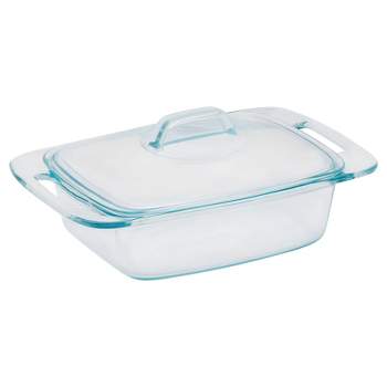 Pyrex Glass Lids No Leak 4-Cup Glass Baking Dish - Gillman Home Center