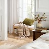 Cozy Stripe Throw Blanket Green/Tan - Hearth & Hand™ with Magnolia - 2 of 3