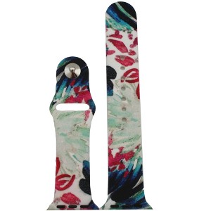 Olivia pratt printed silicone apple watch band - 1 of 4