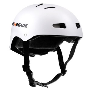 Hurtle Adjustable Sports Safety Helmet - Includes Travel Bag (White) - 1 of 4