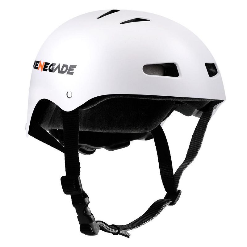 Hurtle Adjustable Sports Safety Helmet - Includes Travel Bag (White), 1 of 10