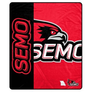NCAA Southeast Missouri State Redhawks Ultra Soft Tailgate Throw Blanket - 1 of 2