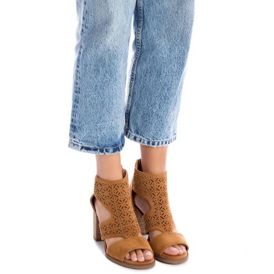 Xti Women's Suede Heeled Sandals 141392 - image 3
