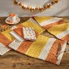 Split P Candy Corn Chindi Table Runner  13" X 54" - 2 of 4