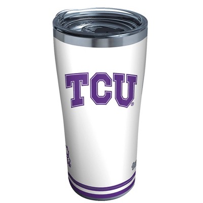 NCAA TCU Horned Frogs 20oz Arctic Stainless Steel Tumbler