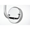 Elegant Lighting Colson 1 light Chrome and Clear Bath Sconce - 4 of 4