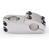 1Pc 22.2mm Short Bike Handlebar Stem, Aluminum Alloy Fixed Gear Handlebar Stem for Most Bicycle, Road Bike, Mountain Bike Cycling Bright - 2 of 3