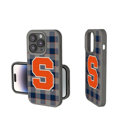 Keyscaper NCAA ACC Universities Plaid Soft Touch Cell Phone Case for Apple iPhone