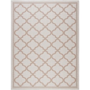 Bermuda BMU810 Machine Washable UV & Stain Resistant Non-Shedding Power Loomed Indoor/Outdoor Rugs - Safavieh - 1 of 4
