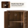 Roland 30 H 2-Door Corner Cabinet with Spindle Legs|ARTFUL LIVING DESIGNS - 4 of 4